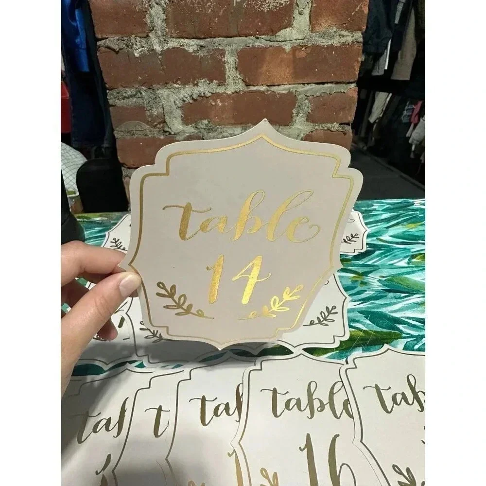 Table 1-10 Gold cards